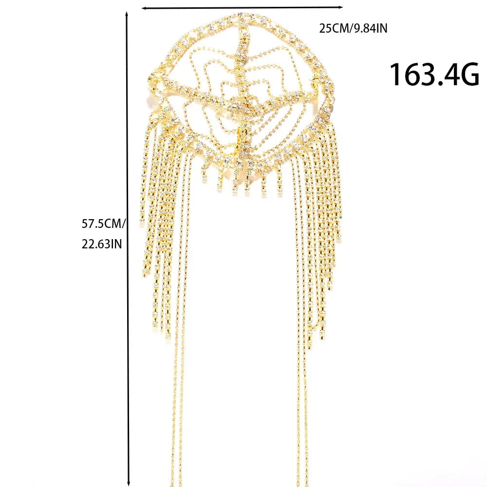 *Christmas Hair Accessory* - New Tassel Hair Chain for holiday party