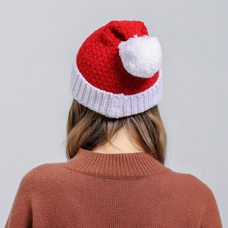 *NEW CHRISTMAS HAT* Christmas Knit Beanie. Santa Claus Skullies