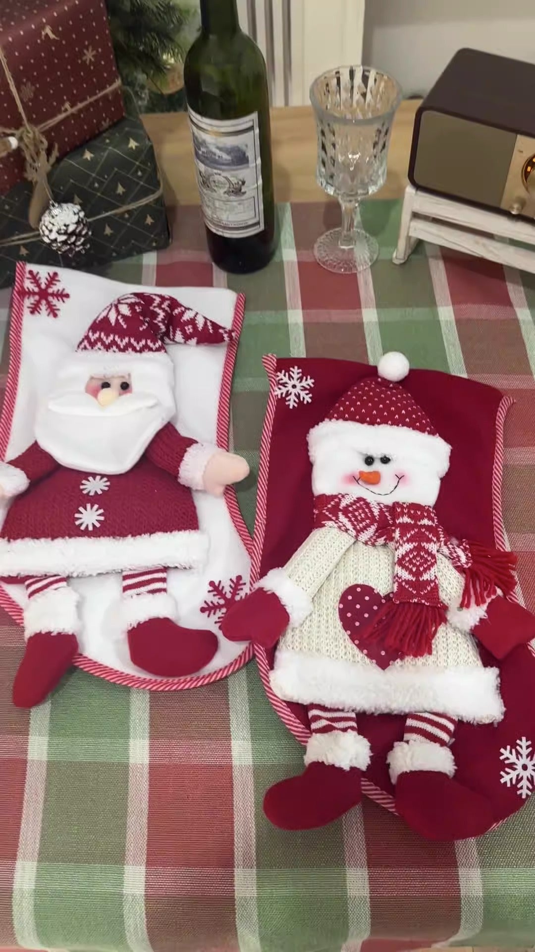 New Christmas Decorative Products Nordic Premium Christmas Stocking
