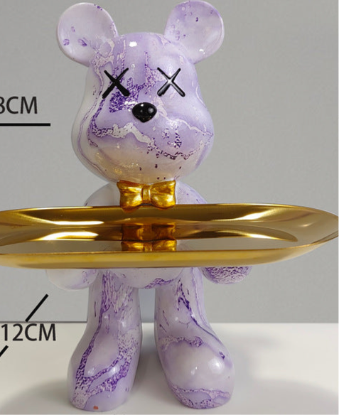 *New Christmas Decor Alert* - Cartoon bear home decoration for holiday parties