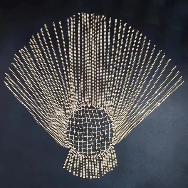 Water Diamond Headpiece. Hair Chain