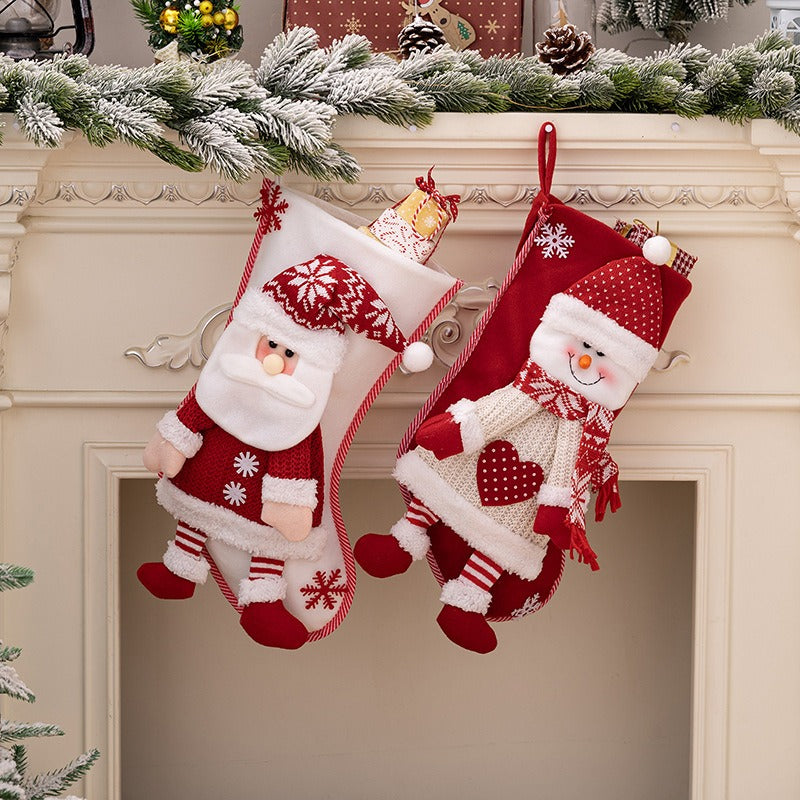 New Christmas Decorative Products Nordic Premium Christmas Stocking