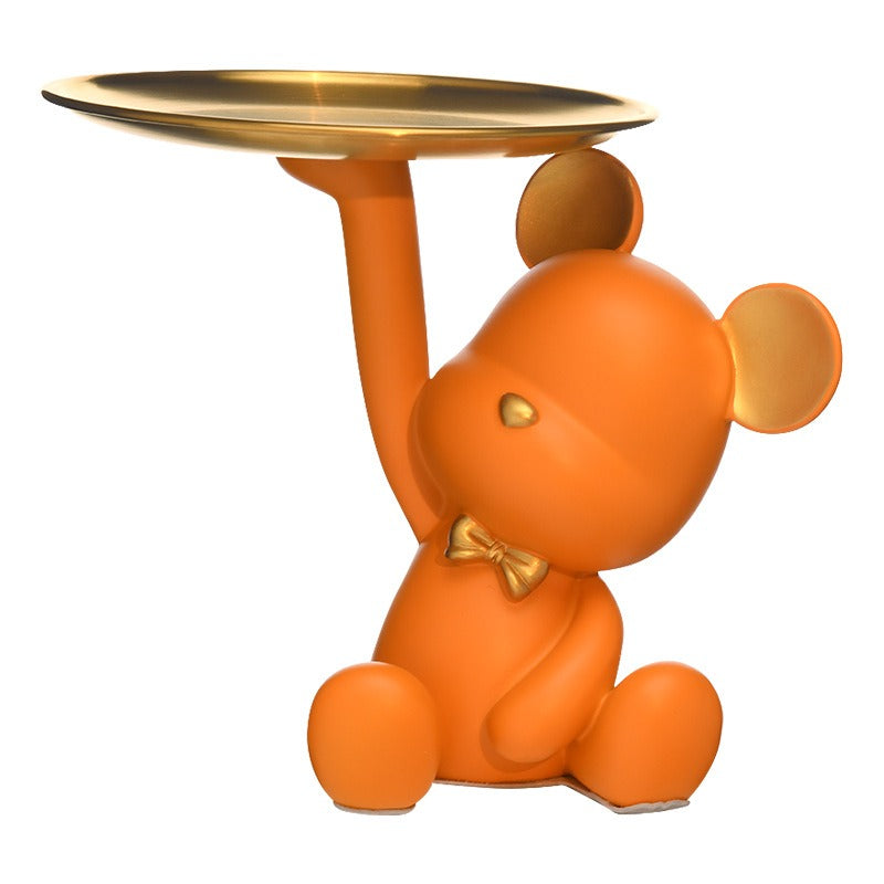 *New Christmas Decor Alert* - Bear Decoration Tray, Home Accessories for Holiday Parties