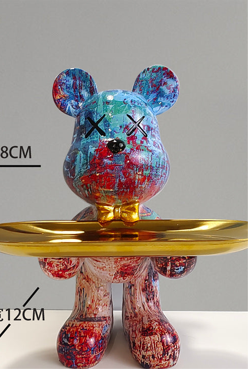*New Christmas Decor Alert* - Cartoon bear home decoration for holiday parties