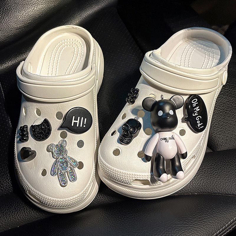 Rhinestone slippers. Non-Adult. Unisex.