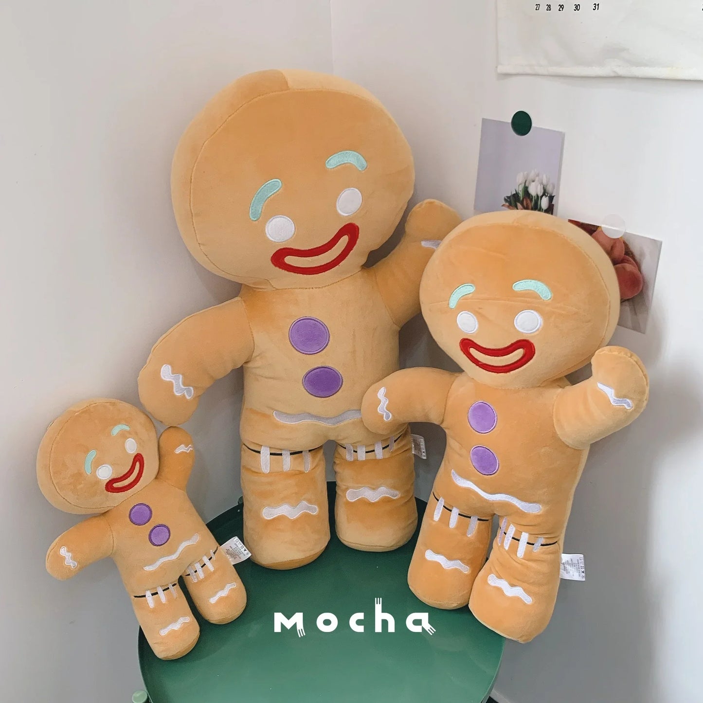 *NEW CHRISTMAS DECOR ALERT* Gingerbread Man Plush Toy Christmas Decor