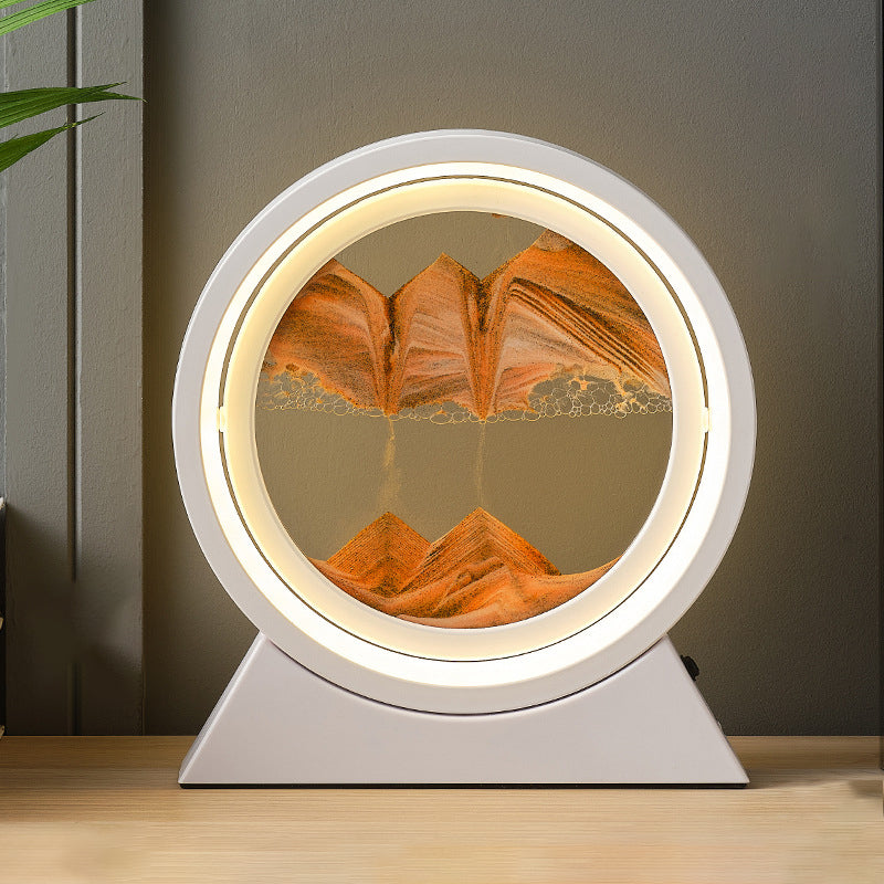 *New Christmas Gift Alert* - Creative Flow Sand Table Lamp Hourglass Ornament and Night Light