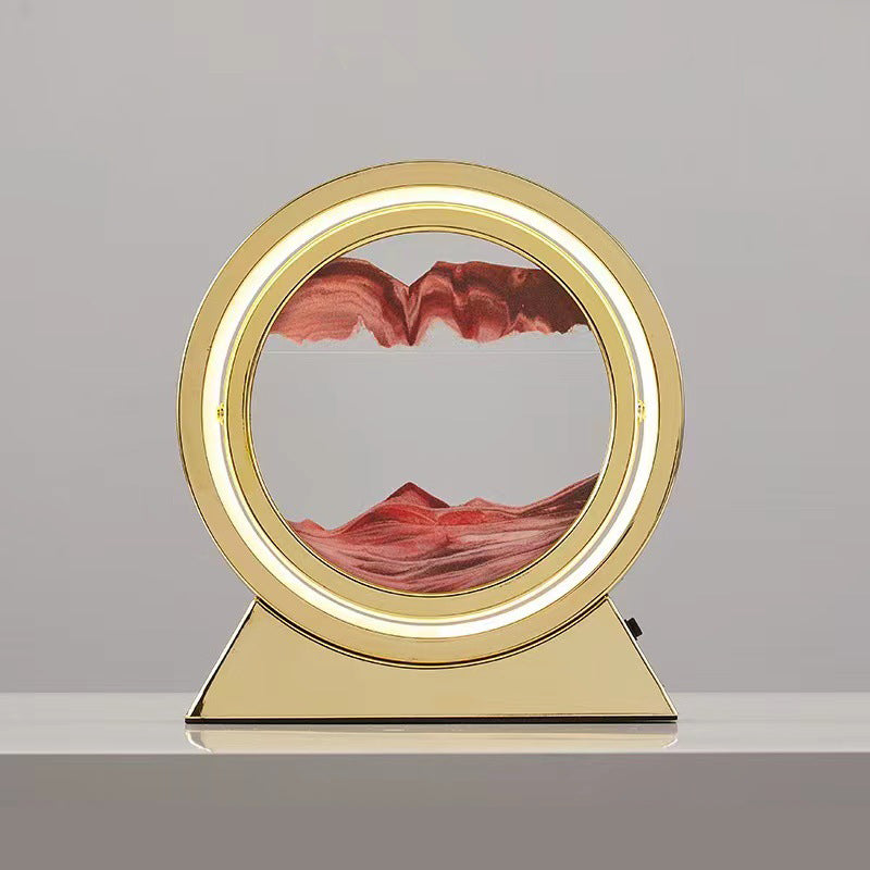 *New Christmas Gift Alert* - Creative Flow Sand Table Lamp Hourglass Ornament and Night Light