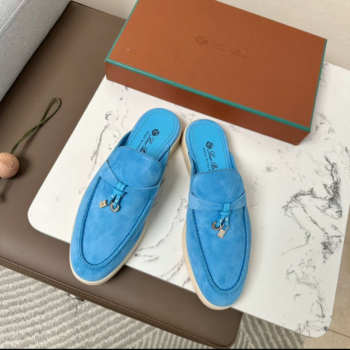 House of Hutson LP mules. Unisex