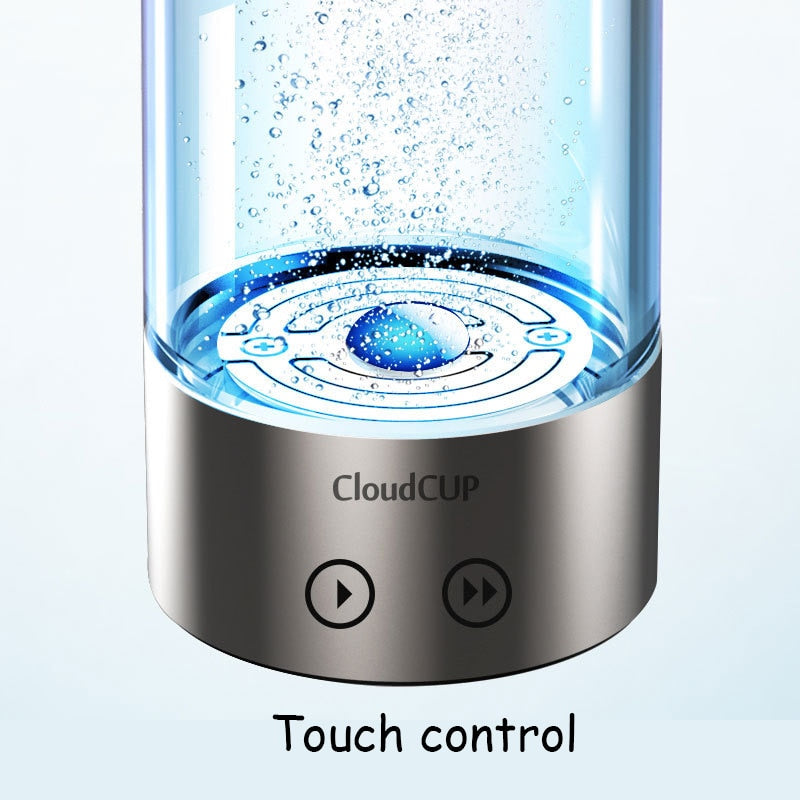 480ml Quality Hydrogen-Rich Water Cup Ionizer Maker/Generator TWO Modes Super Antioxidants ORP Hydrogen Bottle