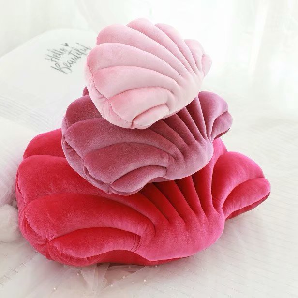 Ins Net Red Popular Creative Shell Pillow Home Sofa Office Cushion Creative Gift