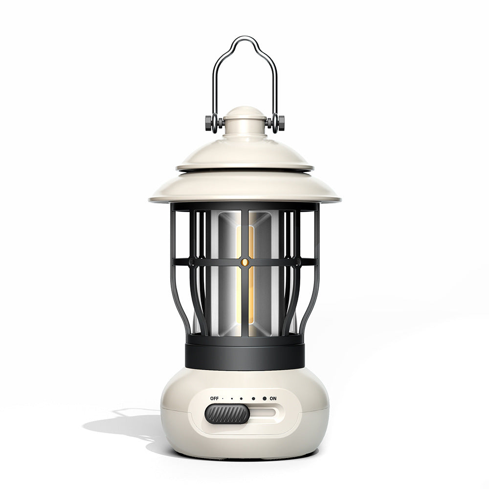 Camping Ligjt Outdoor Ambience Lighting Camping Light Vintage Horse Light Gift USB Charging Tent Camp Lamp