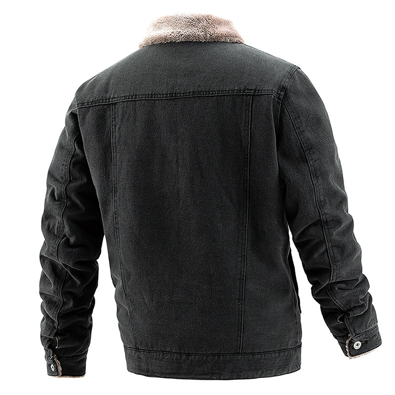 Denim jacket for men. Up to 3XL, in 3 colors.