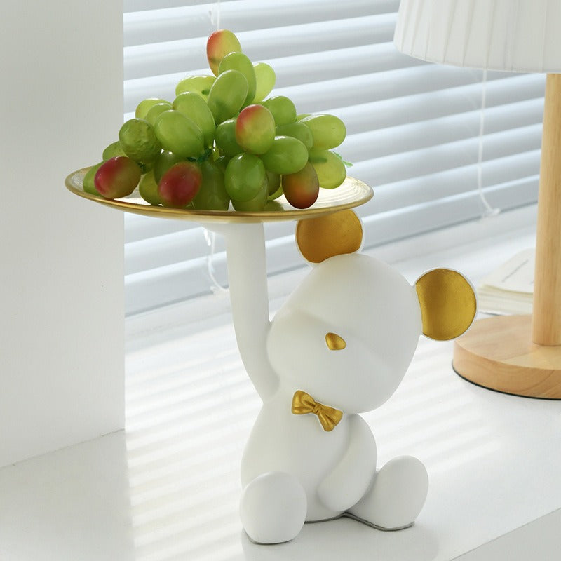*New Christmas Decor Alert* - Bear Decoration Tray, Home Accessories for Holiday Parties