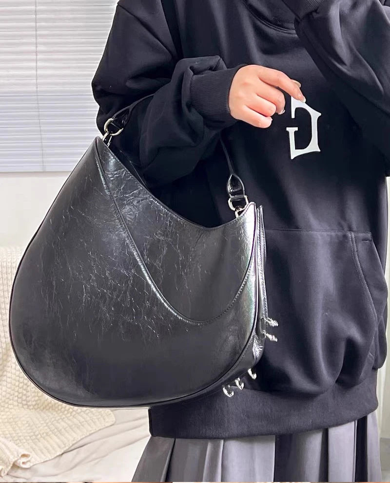 Vintage Half Moon Bags