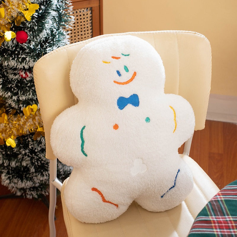 INS Christmas decoration pillow Christmas tree doll living room sofa cushion bed pillow red pillow case