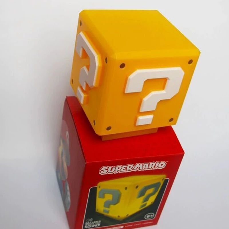 *New Christmas Decor Alert* - USB Rechargeable Night Light 3D LED Supe Mario Question Mark