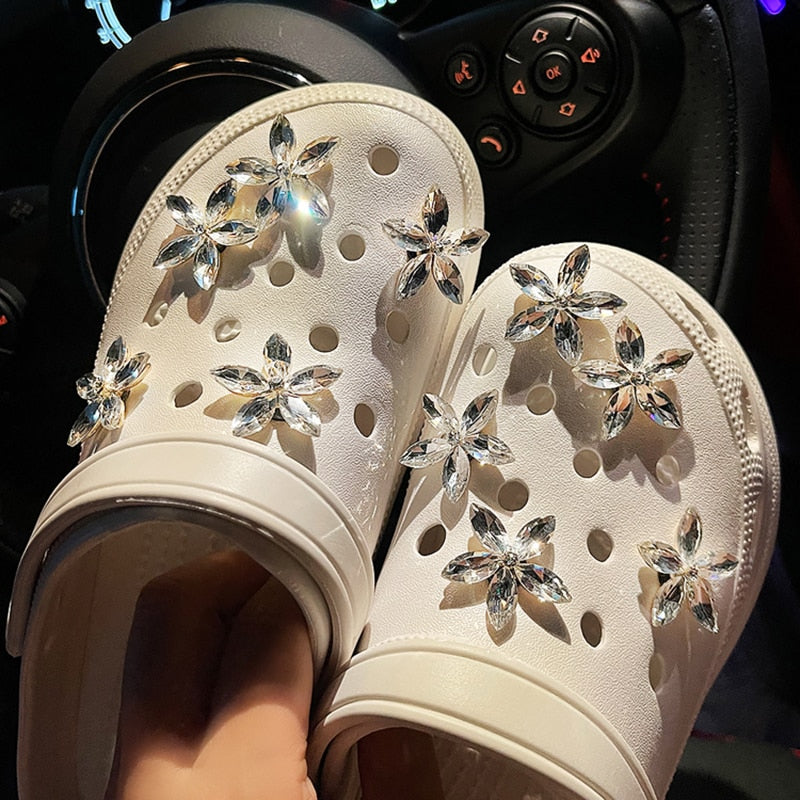 Rhinestone slippers. Non-Adult. Unisex.