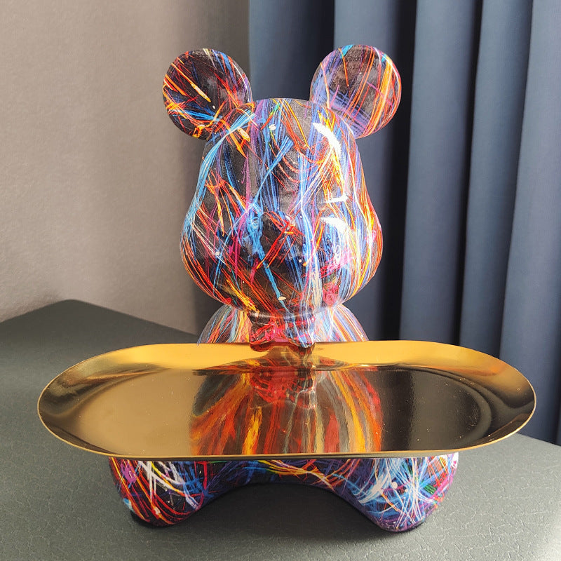 *New Christmas Decor Alert* - Cartoon bear home decoration for holiday parties