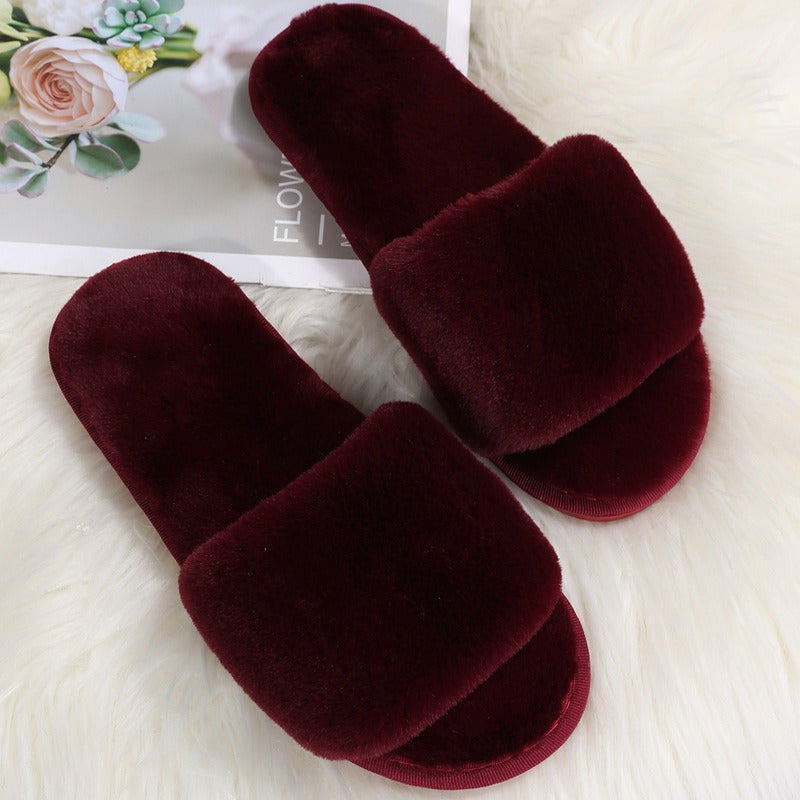 House of Hutson Home Goods - Indoor Plush Slippers
