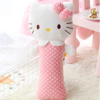 Child Car Seat Belt Shoulder Pad PP Cotton Car Seat Belt Cover For Kids Cartoon Hello Kitty Accessories Safety Belt Pillow