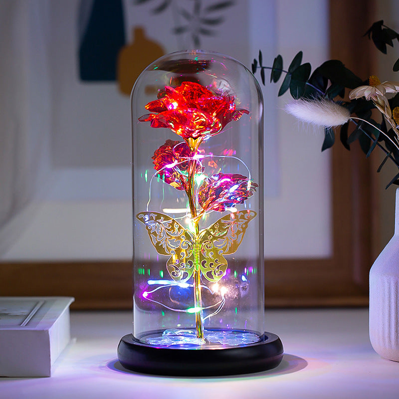 *New Christmas Decor Alert* - Immortal Flower Glass Christmas Holiday decor for party