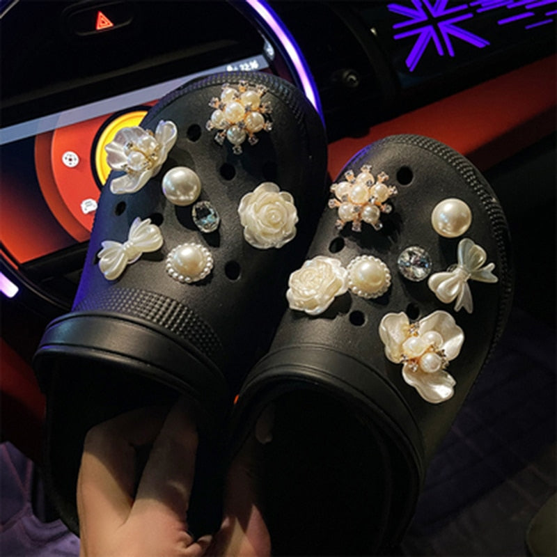 Rhinestone slippers. Non-Adult. Unisex.