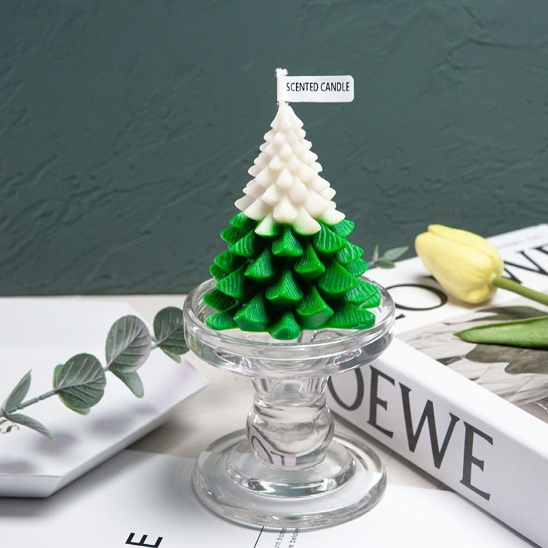*New Christmas Decor Alert* - Christmas candle decorations Christmas tree aromatherapy candle decorations