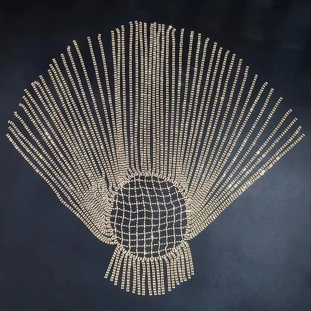 Water Diamond Headpiece. Hair Chain