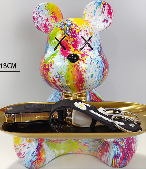 *New Christmas Decor Alert* - Cartoon bear home decoration for holiday parties