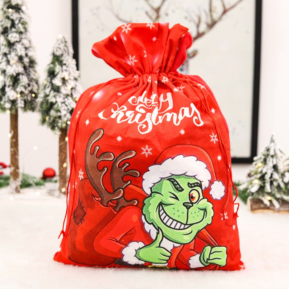 Christmas Grinch Christmas Thief Gift Bag