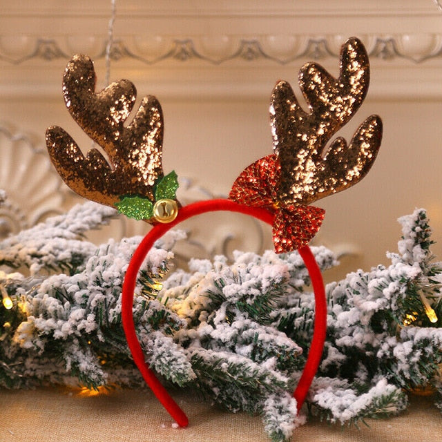*Christmas Hair Accessory* - Newest Headband for Christmas party. Xmas Headband Accessories Hair Clasp