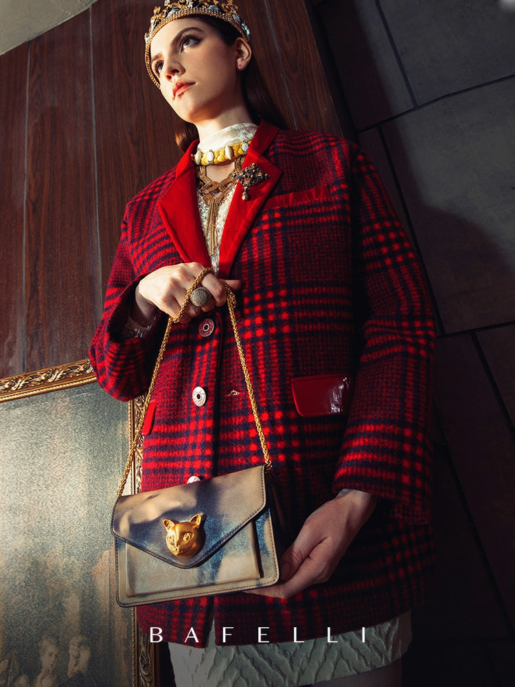 Original Designer Bag. Light Luxury. Quality, Leather Bag. Fashion Chain, Messenger Bag