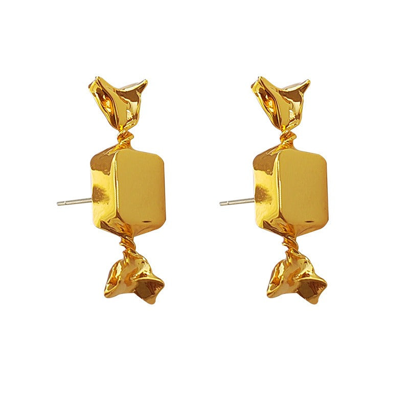 Interesting and personalized candy-shaped earrings niche fashion new earrings