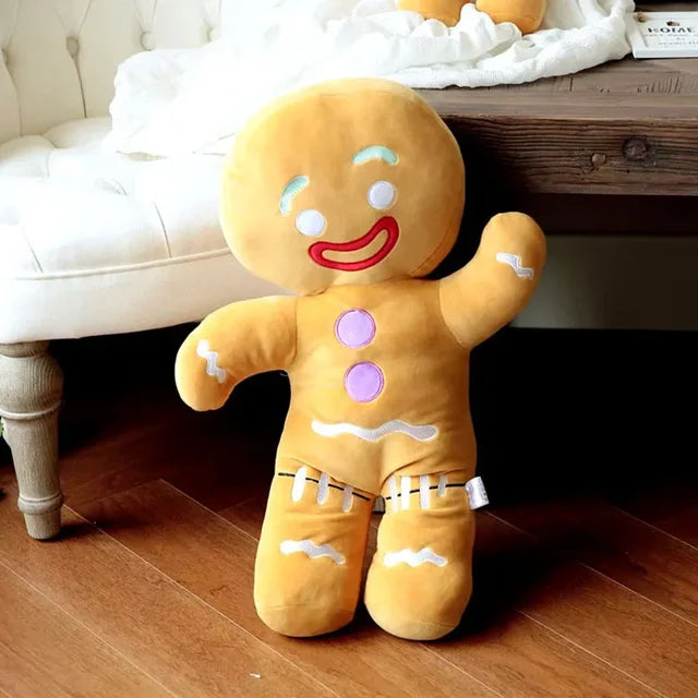 *NEW CHRISTMAS DECOR ALERT* Gingerbread Man Plush Toy Christmas Decor