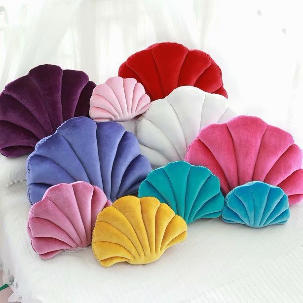 Ins Net Red Popular Creative Shell Pillow Home Sofa Office Cushion Creative Gift