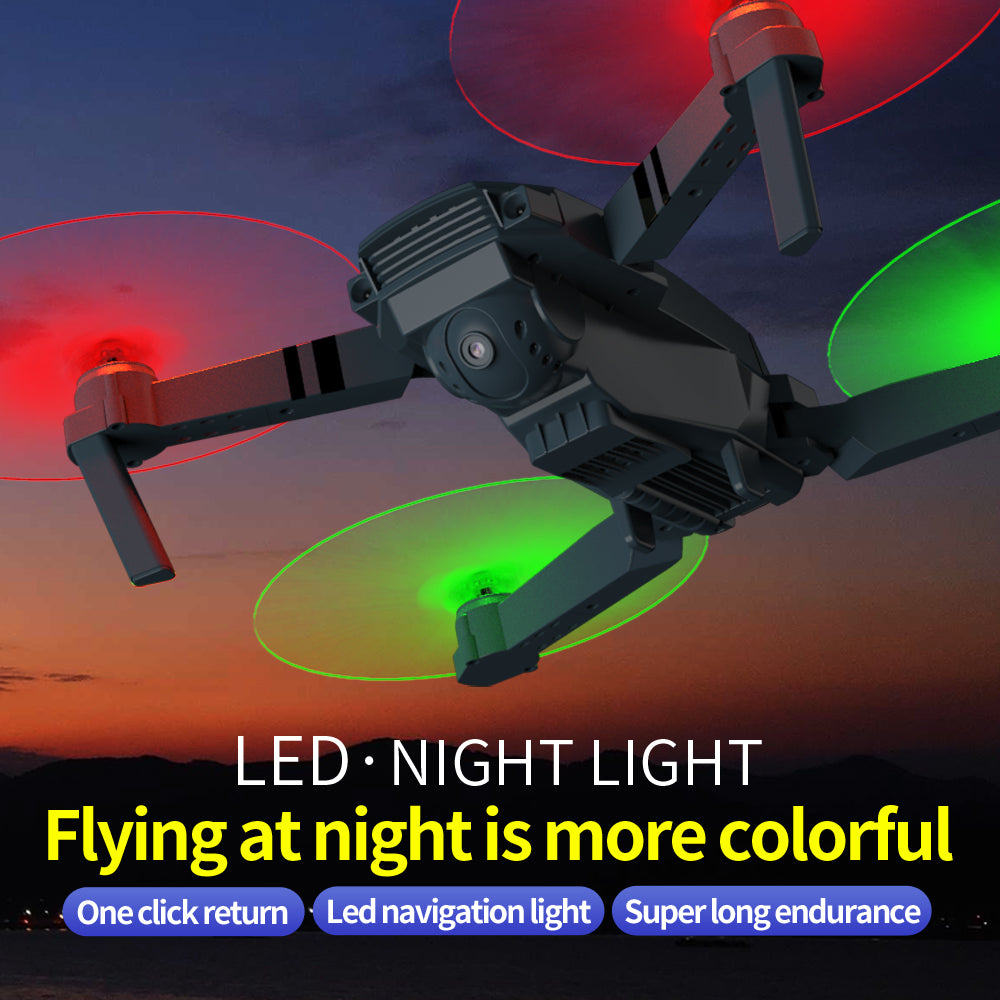 *New Christmas Gift Alert* E58 Folding Drone 4K Aerial Photography with LED