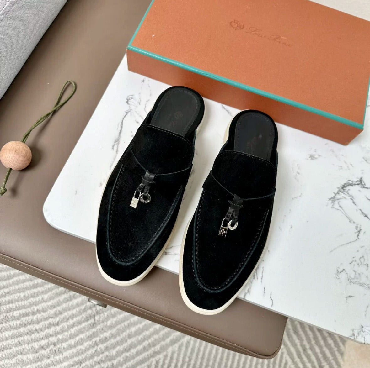 House of Hutson LP mules. Unisex