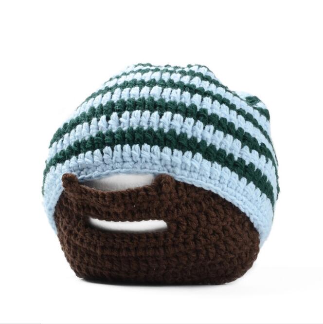 Warm Winter Women Men Fashion Punk Knit Crochet Beard Hat Beanie Mustache Face Mask Ski Snow Caps