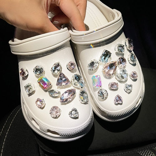 Rhinestone slippers. Non-Adult. Unisex.
