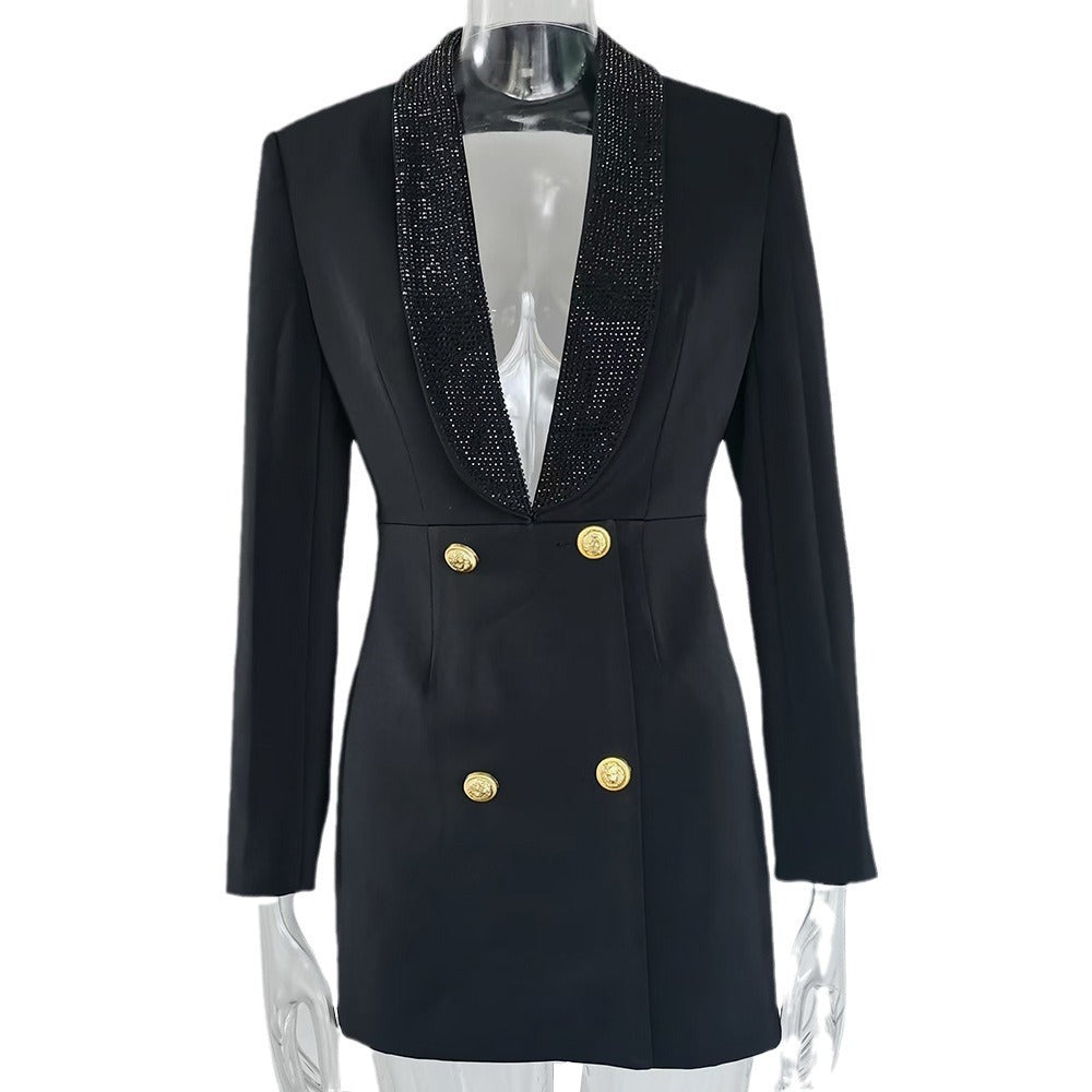 new style long sleeved suit jacket