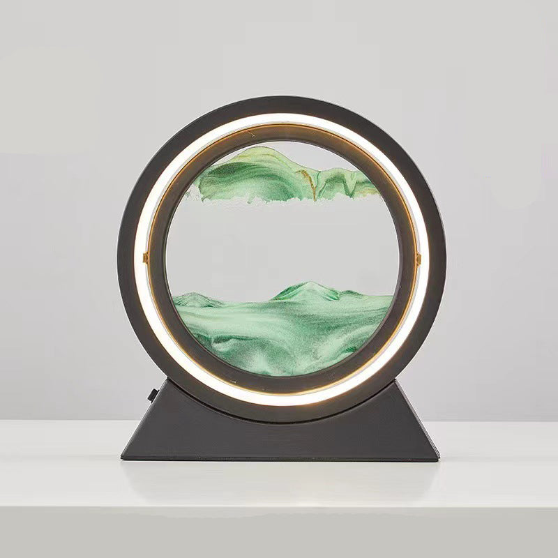 *New Christmas Gift Alert* - Creative Flow Sand Table Lamp Hourglass Ornament and Night Light