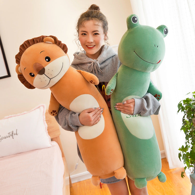 Long Pillow Plush Toys Baby Sleeping Pillow Cartoon Cute Bed Lying Pillow Children's Gifts