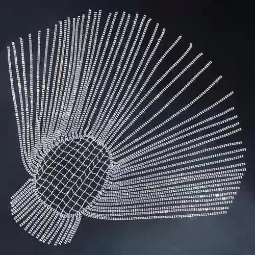 Water Diamond Headpiece. Hair Chain