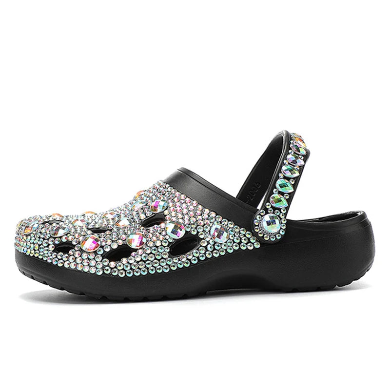 House of Hutson Original - Rhinestone Decoration Clogs