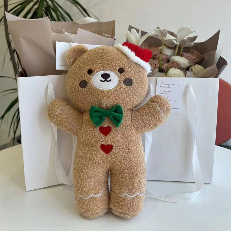 INS Christmas decoration pillow Christmas tree doll living room sofa cushion bed pillow red pillow case