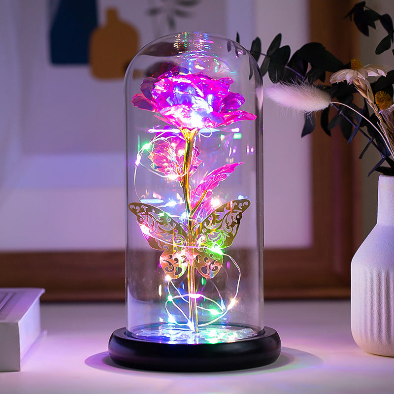 *New Christmas Decor Alert* - Immortal Flower Glass Christmas Holiday decor for party