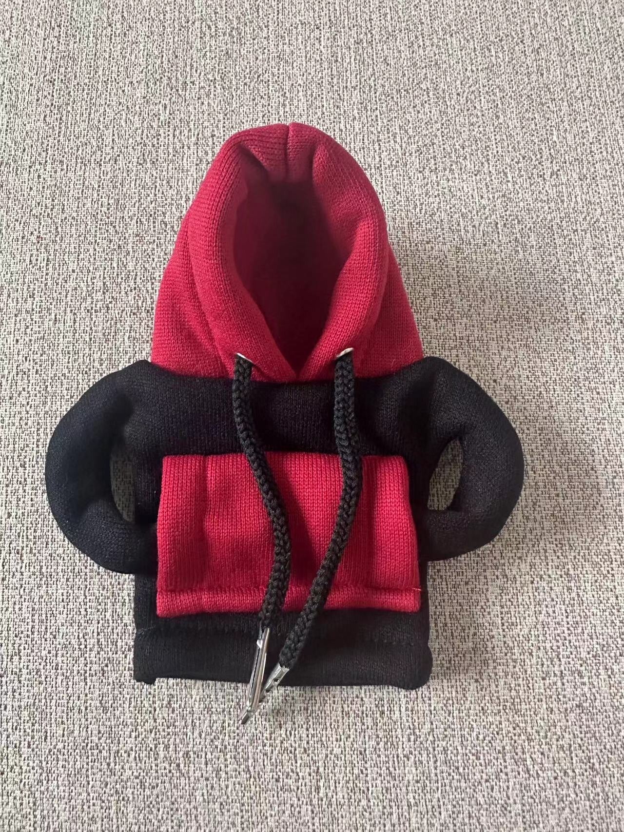 Shifter knob hoodie cover Car gear lever hooded clothing cover