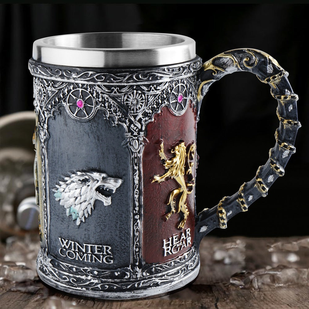 Song of Ice and Fire Resin Mark Cup