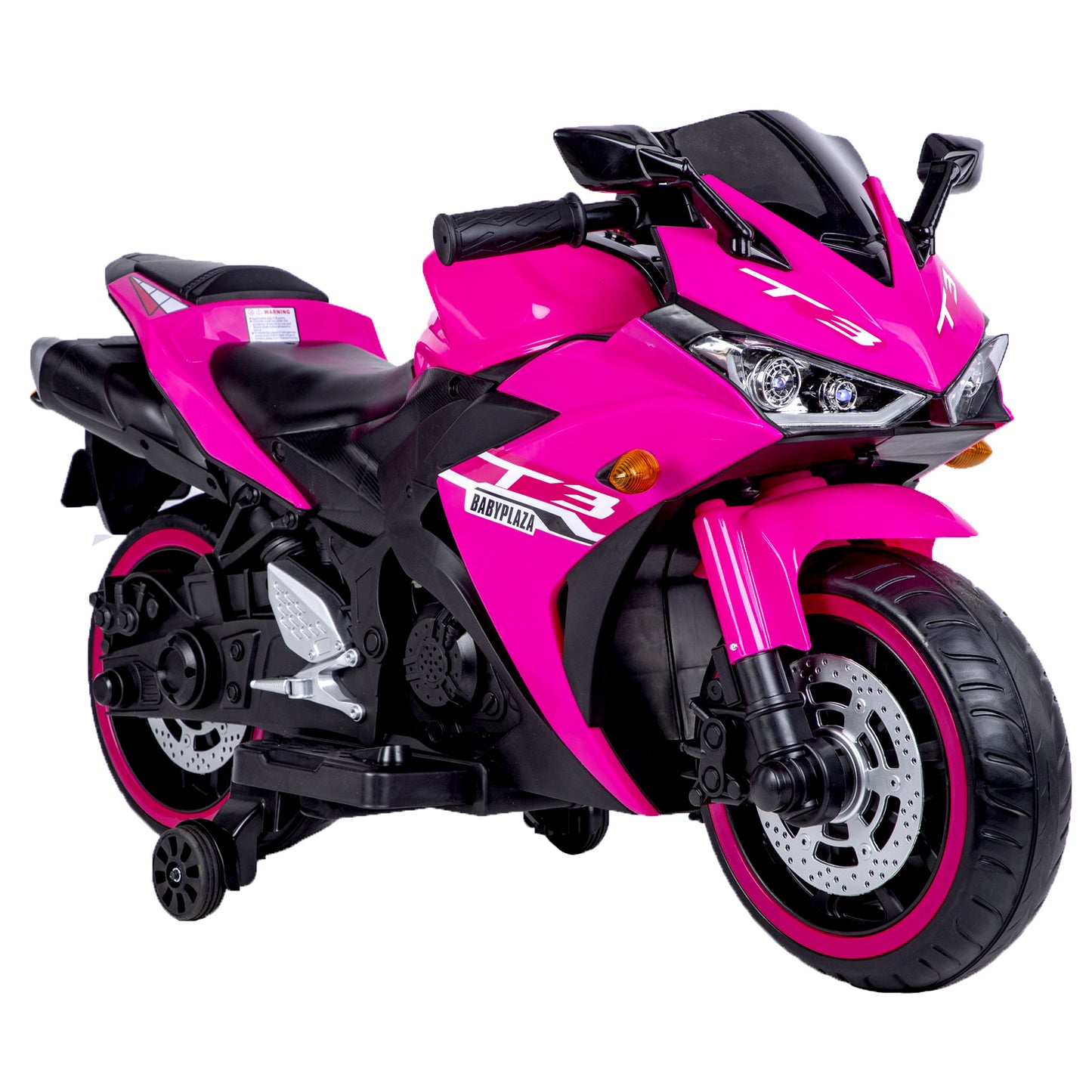 Tamco 12V motorcycle for kids (with Training Wheels)